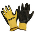 Nitrile dip polyester work glove